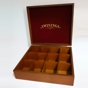 Caixa de Madeira Ch� Twinings 12 compartimentos