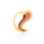 Decoraes de Chocolate Dobla - Sweet Heart 64 un