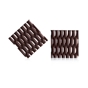 Decoraes de Chocolate Barbara Decor - Grillage Square 40x40mm 360 un