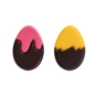 Decoraes de Chocolate Barbara Decor - Eggs Dark Set 27x39mm 216 un