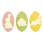Decoraes de Chocolate Barbara Decor - Colorful Bunnies Set 24x40mm 165 un