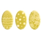 Decoraes de Chocolate Barbara Decor - Easter Egg Green Set 24x40mm 165 un