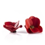 Decoraes de Chocolate Dobla - Poppy flower 24 un