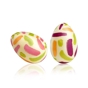 Decoraes de Chocolate Barbara Decor - Hollow Painted Eggs 25x36mm 96 un