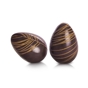 Decoraes de Chocolate Barbara Decor - Hollow Eggs Dark Set 25x36mm 96 un