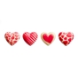 Decoraes de Chocolate Barbara Decor - Lovissimo Set 30x27mm 224 un