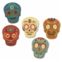 Decora��es de Chocolate Modecor - Caveiras Mexicanas Set 39x48mm 60 un