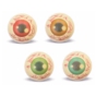 Decora��es de Chocolate Modecor - Olhos Halloween 28mm 3D 96 un