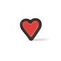 Decoraes de Chocolate Dobla - Heart dark red 235 un