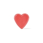 Decoraes de Chocolate Dobla - Heart red 395 un