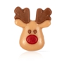 Dobla Figuras Finas - Reindeer red nose face 90 un