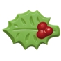 Barbara Decor Red Holly Green Leaf 42mm 240 un
