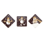 Barbara Decor Snowman Set 35x35mm 210 un