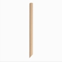 Palhinha Direita em Papel Kraft Avulso  �12x200mm para Bubble Tea 48x50un