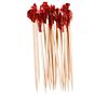 Pick em Madeira com Nylon Vermelho 100mm 1000 un