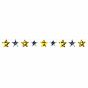 Guirnalda Estrelas Happy New Year 180x3050mm