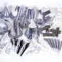 Kit Ano Novo para 20 Pessoas Holographic Silver 1 un