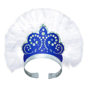 Tiaras Hologrficas de Luxo Azuis 12 un