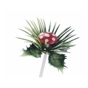 Decora��o em Pl�stico Cogumelo Natal 35mm Modecor 144 un