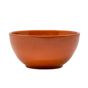 Tigela de Barro Castanho Avermelhado Circular 600ml 150x73mm 20 un