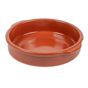 Caarola de Barro Castanho Avermelhado com Asas 550ml 170x45mm 12 un