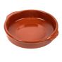 Caarola de Barro Castanho Avermelhado com Asas 850ml 200x50mm 8 un