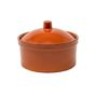 Cocotte de Barro Castanho Avermelhado 350ml 120x60mm 20 un