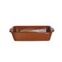 Travessa de Barro Castanho Avermelhado com asas 500ml 180x132x40mm 12 un