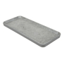 Bandeja Melamina Retangular Idntico a Cimento 285x120x20mm 4 un