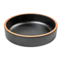 Prato Fundo Melamina Preto 153x43mm 450ml 12 un