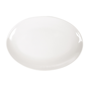 Prato Oval Melamina Marfim 255x180mm 15 un