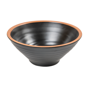 Tigela Melamina Preto 203x85mm 1100ml 12 un