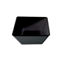 Tigela Oval Melamina Preto 6700ml 300x300x115mm 4 un