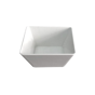 Tigela Oval Melamina Branco 700ml 130x130x70mm 6 un