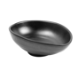 Tigela Oval Melamina Preto 170x140x60mm 18 un