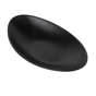 Tigela Oval Melamina Preto 182x101x30mm 6 un
