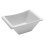 Recipiente Melamina Branco 130x94x53mm 9x12 un