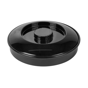 Recipiente Tortilha Melamina Preto 190mm 1 un
