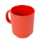 Caneca Caf Melamina Vermelho 240ml 80x90mm 12 un