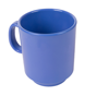 Caneca Caf Melamina Azul 240ml 80x90mm 12 un