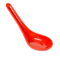 Colher Chinesa Melamina Vermelho 133x42x57mm 100 un