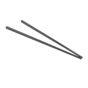 Pauzinhos Chineses Melamina Preto 270mm 20 un