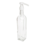 Garrafa de Vidro Transparente com Bomba Dispensadora 500ml 60x297mm 24 un