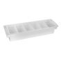 Centro de guarnicin 6 compartimentoss 495x157x90mm Cromado 1 uds