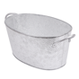 Balde de ao martelado para gelo e garrafas 380x180mm 1 un