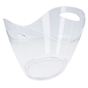 Balde Acrlico Transparente para Gelo e Garrafas 270x200x200mm 1 un