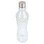 Garrafa Vidro Transaprente + Tampa Ao 990ml 86x310mm 24 un