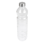 Garrafa Vidro Transaprente + Tampa Ao 1080ml 82x320mm 24 un