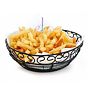 Cesta em Ao Preto Redonda 203x63mm