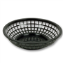 Cesta em Plstico Preto Redonda 200x50mm 12 un